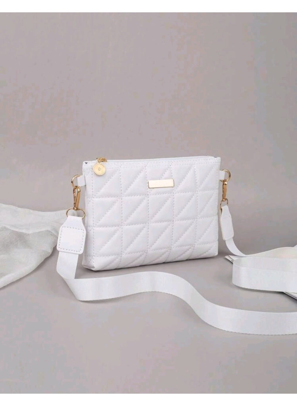 Women's Fashion Topstitching Crossbody Bag, Shoulder Bag, Clutch, Envelope Bag,